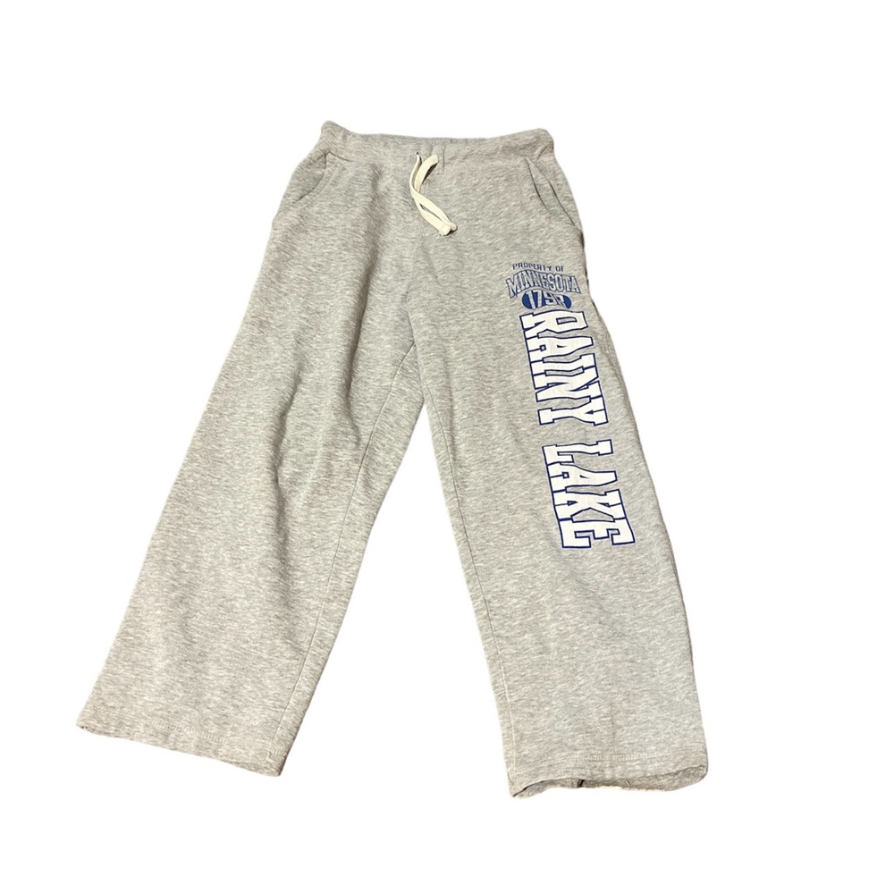 Gray, White, & Blue Signature Concepts Property of MN 1798 Rainy Lake Sweatpants